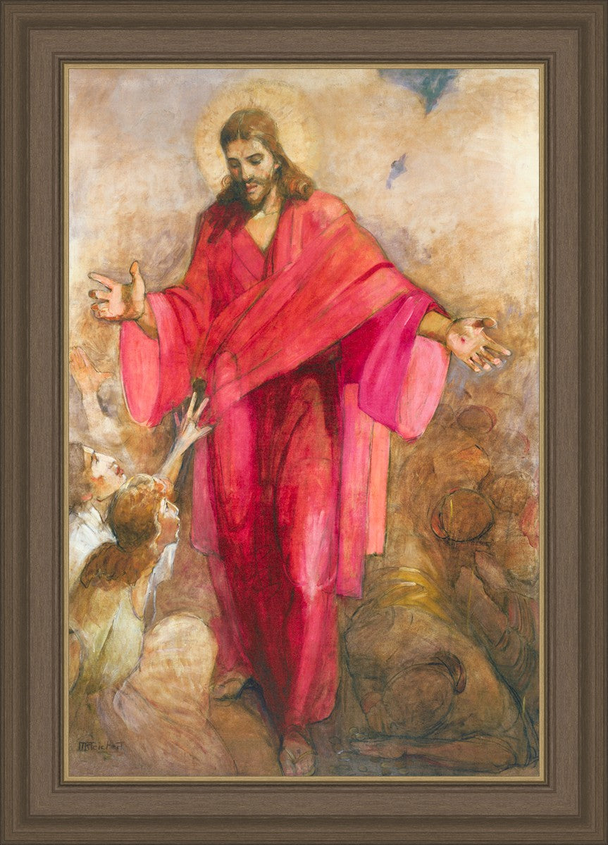Christ In A Red Robe