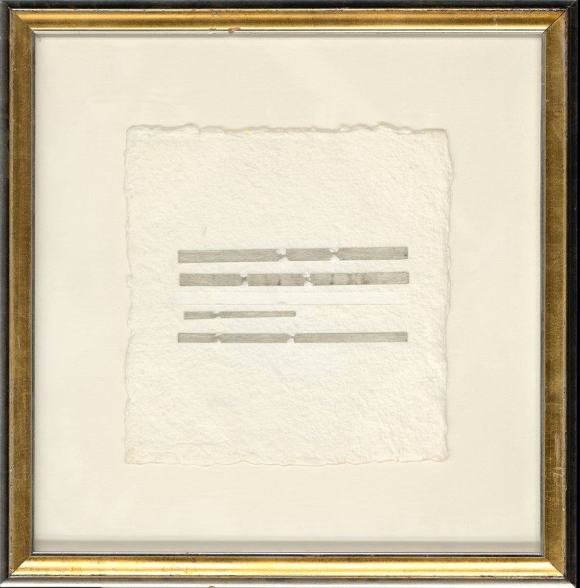 Paper and Metal Abstract Original Artwork