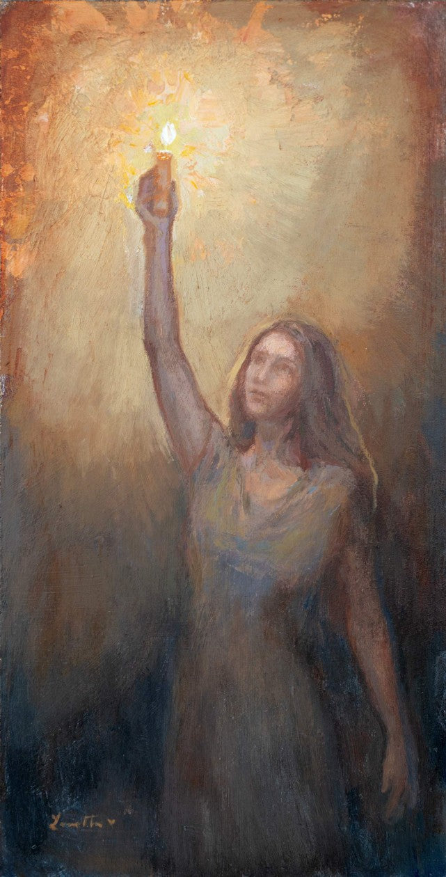 A Light Shining in the Darkness Original Artwork
