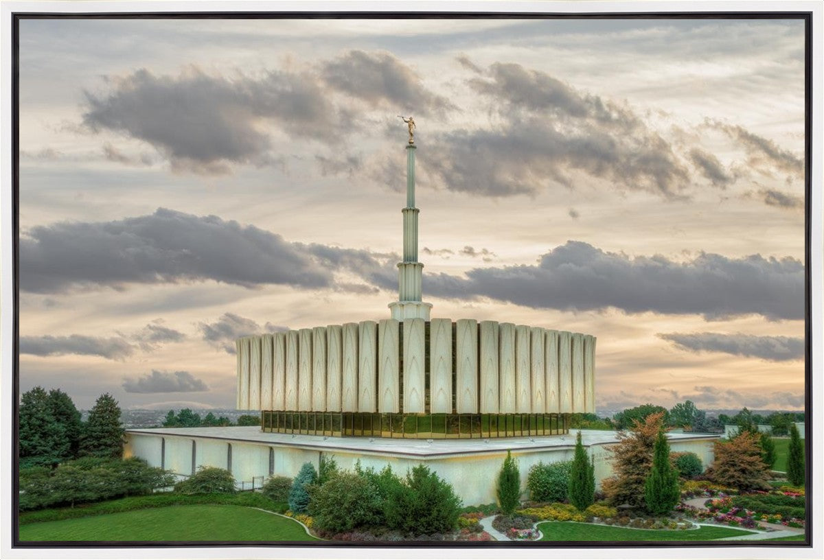 Provo Utah Temple His Sacred Place Gallery Wrap