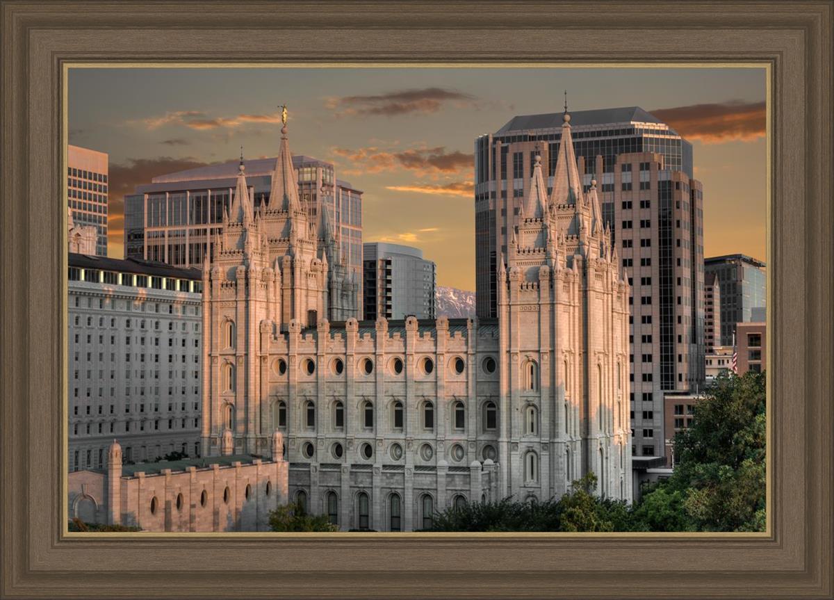 Salt Lake City Utah Temple A Mighty Refuge