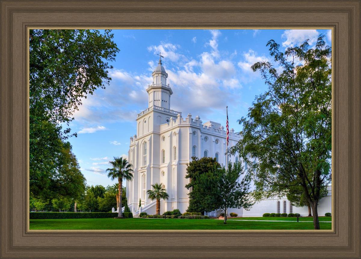 St. George Utah Temple House of Angels