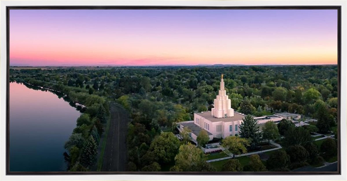Idaho Falls from on High