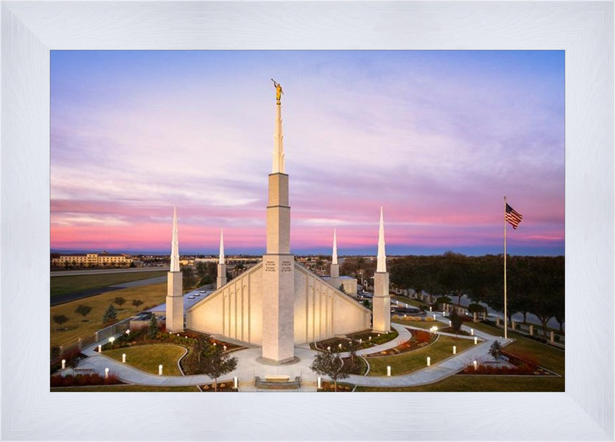 Boise Sunrise Aerial