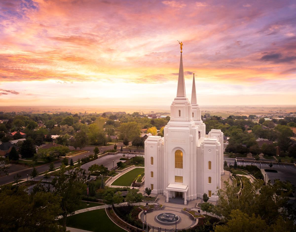 Brigham City Aerial