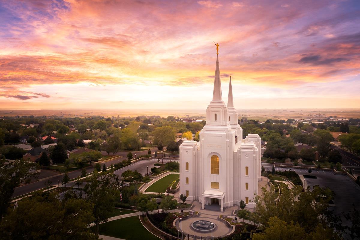 Brigham City Aerial