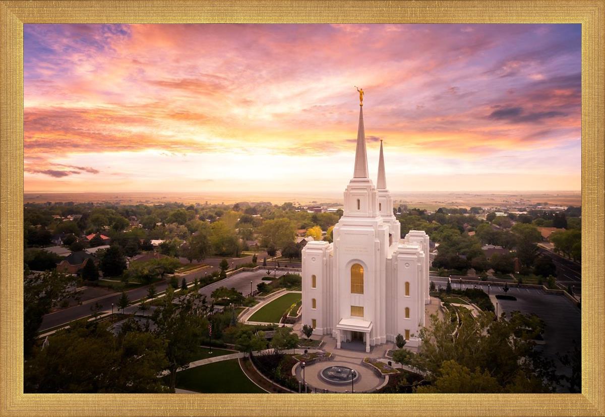 Brigham City Aerial