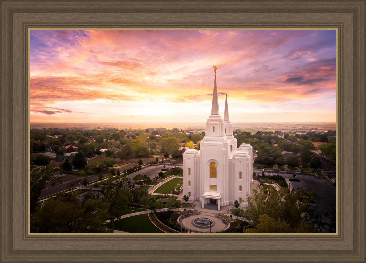 Brigham City Aerial