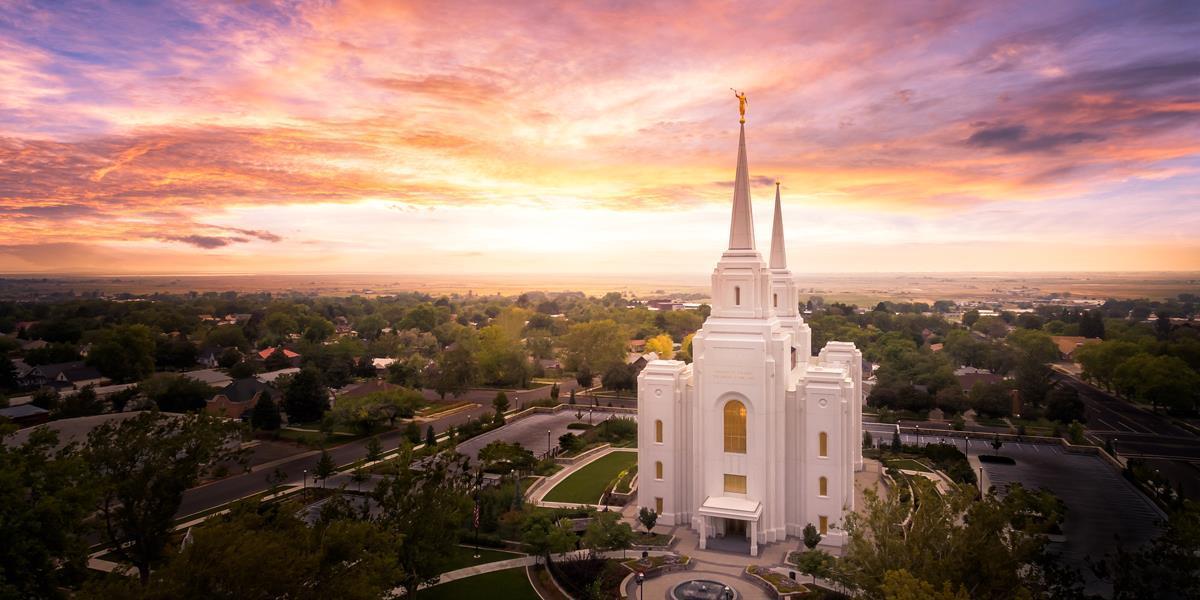 Brigham City Aerial