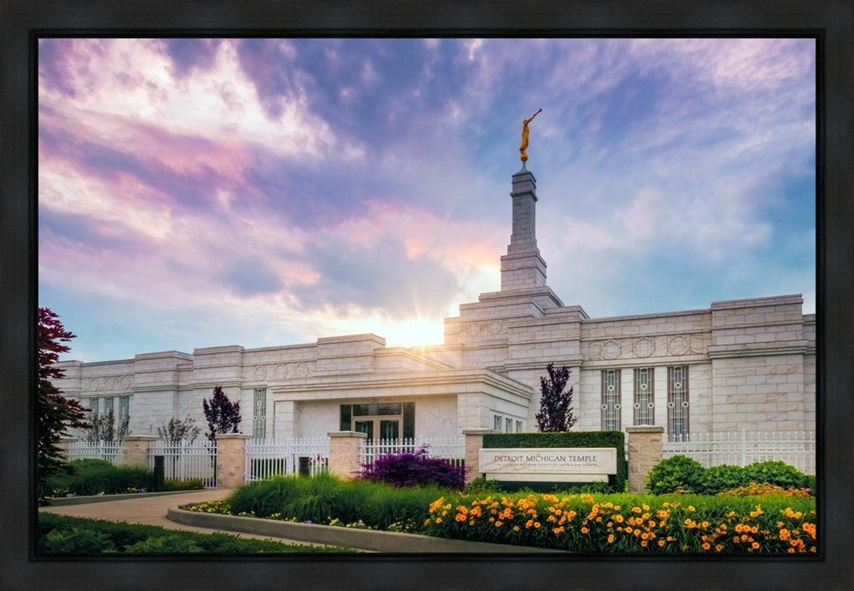 Detroit Temple Gallery Wrap