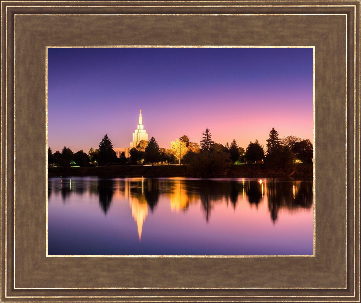 Idaho Falls Snake River Reflection