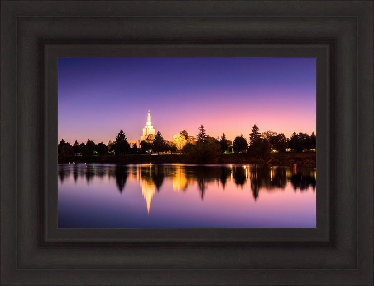 Idaho Falls Snake River Reflection