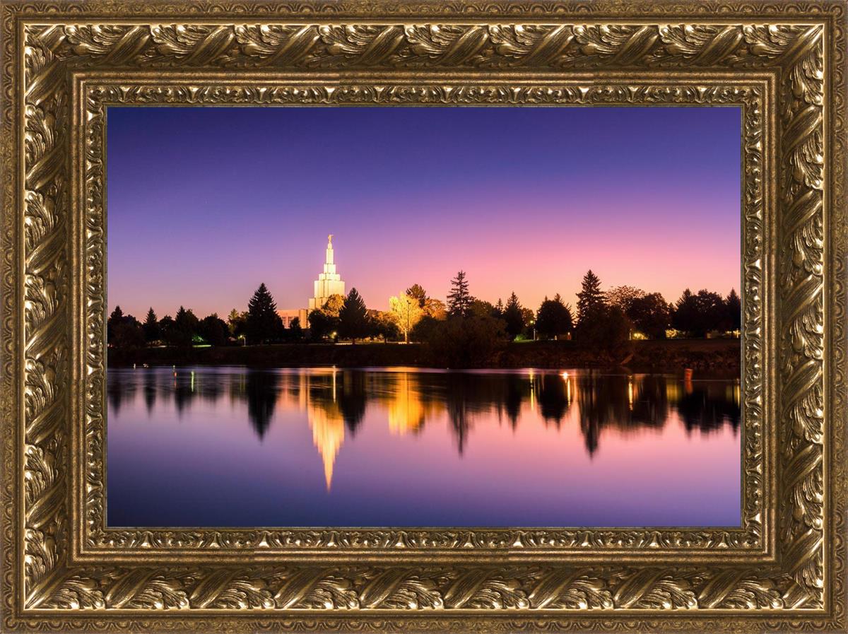 Idaho Falls Snake River Reflection