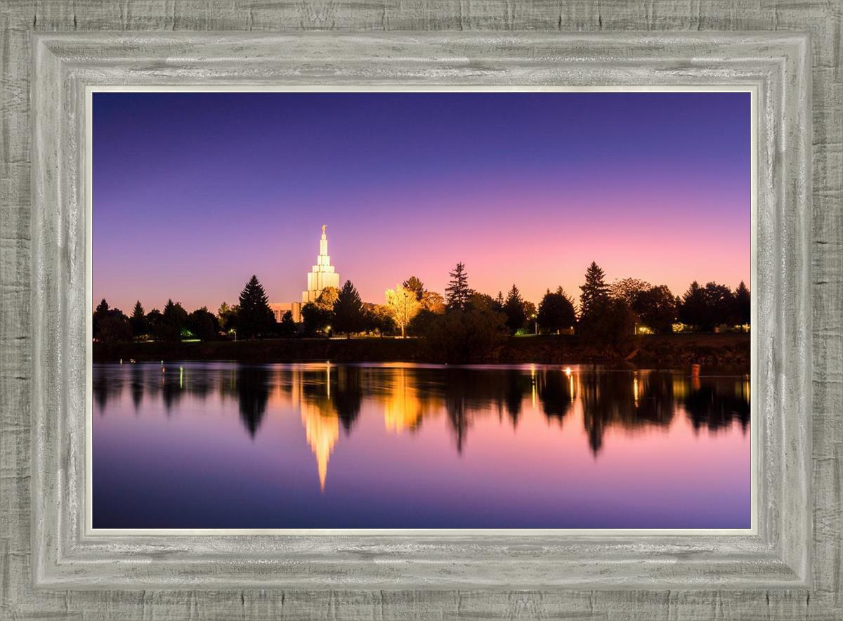 Idaho Falls Snake River Reflection