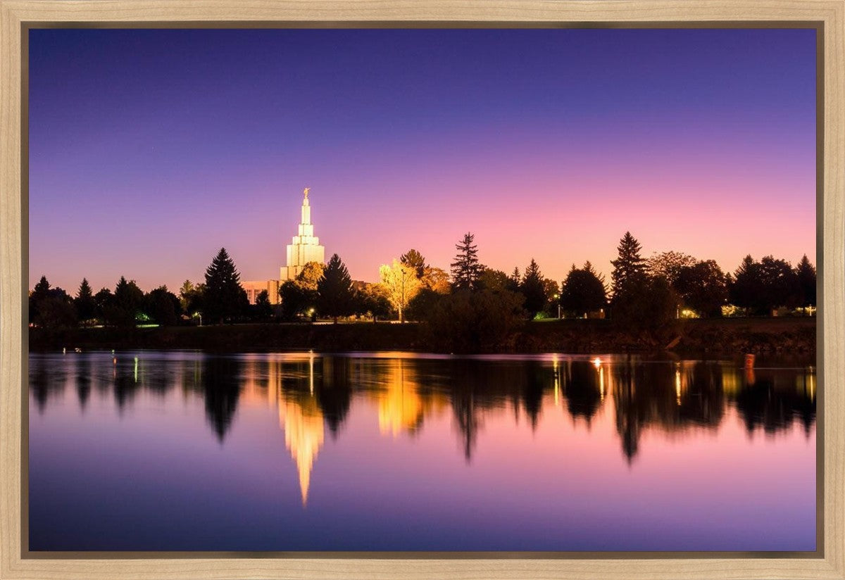 Idaho Falls Snake River Reflection