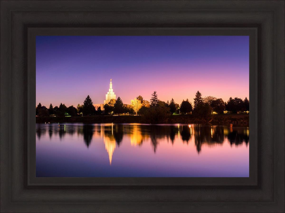 Idaho Falls Snake River Reflection