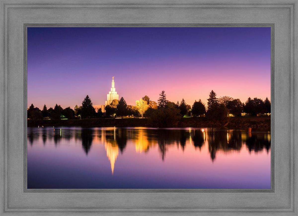 Idaho Falls Snake River Reflection