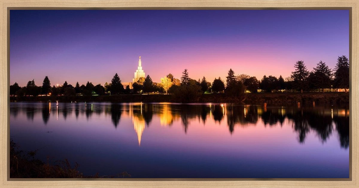Idaho Falls Snake River Reflection