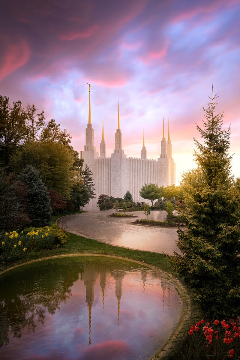Washington DC Reflections Into Eternity