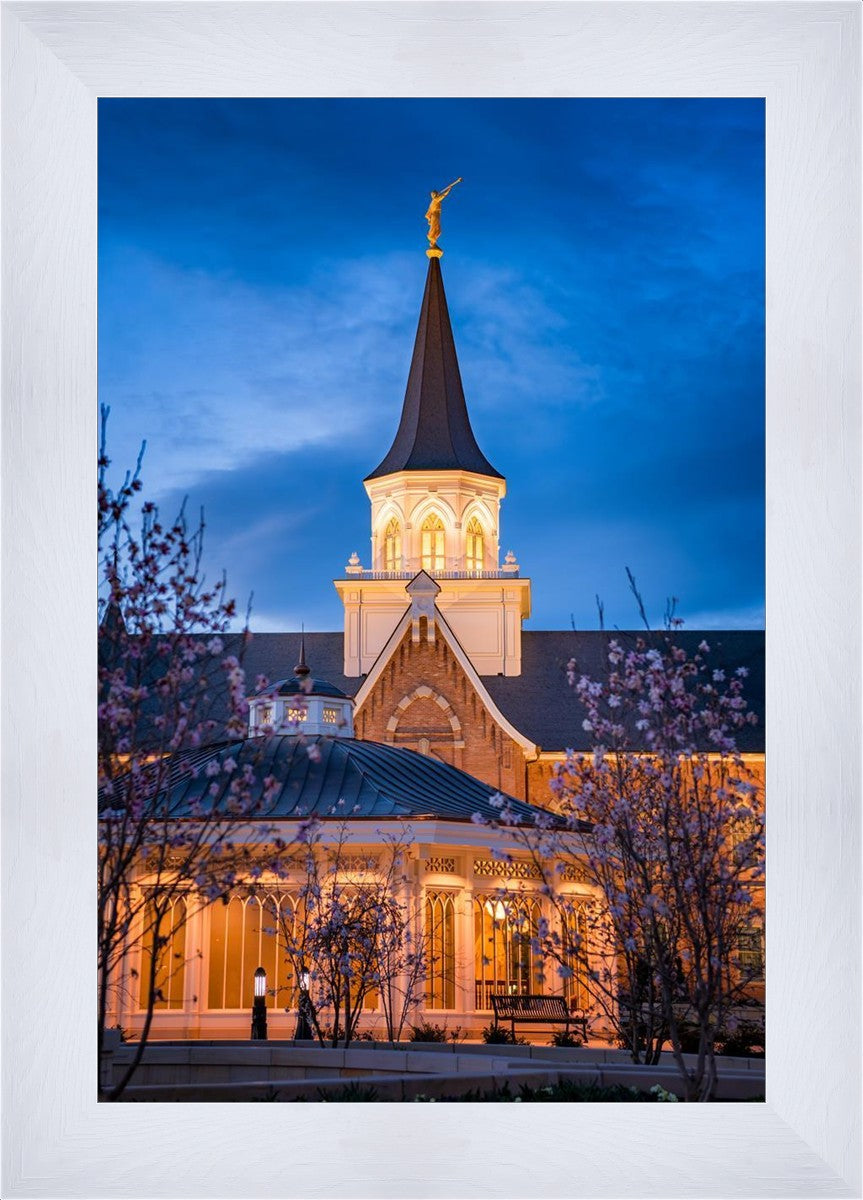 Provo City Center Blue and Gold