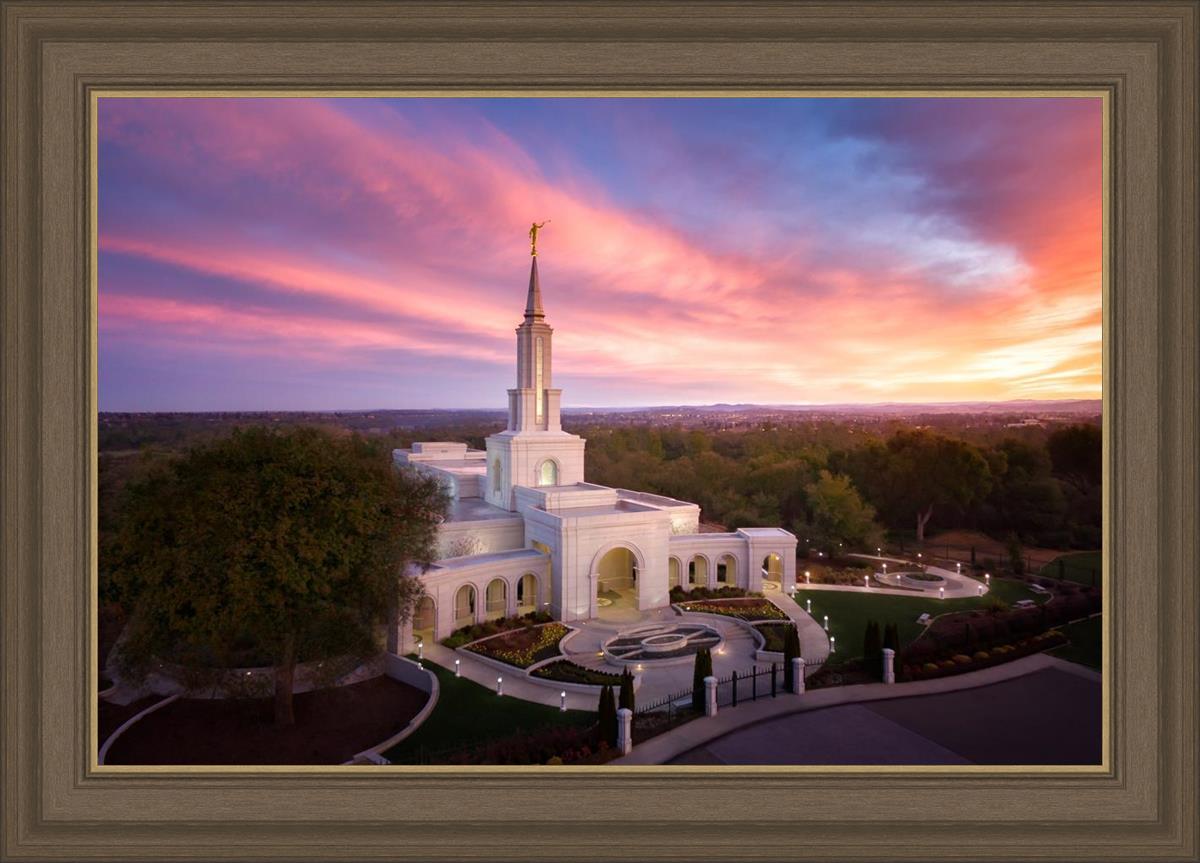 Sacramento Sunrise from on High