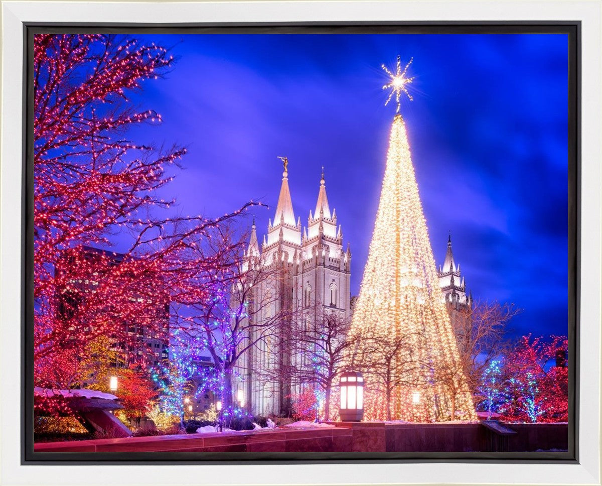 Temple Square Christmas Tree