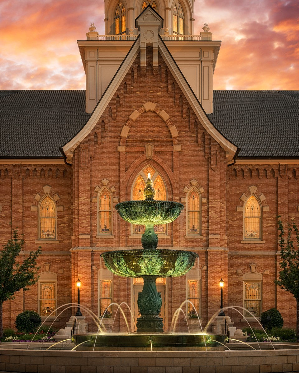 Provo City Center Fountain of Truth