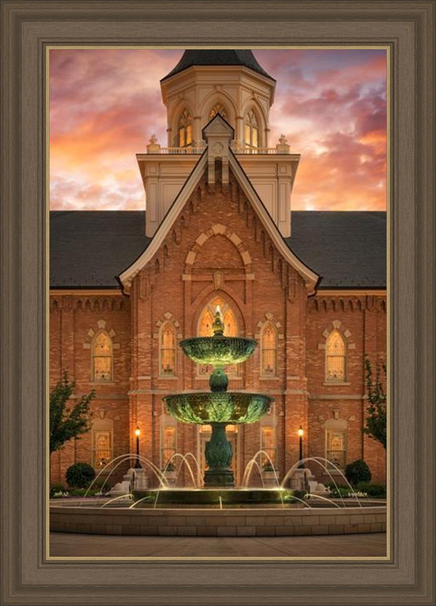 Provo City Center Fountain of Truth