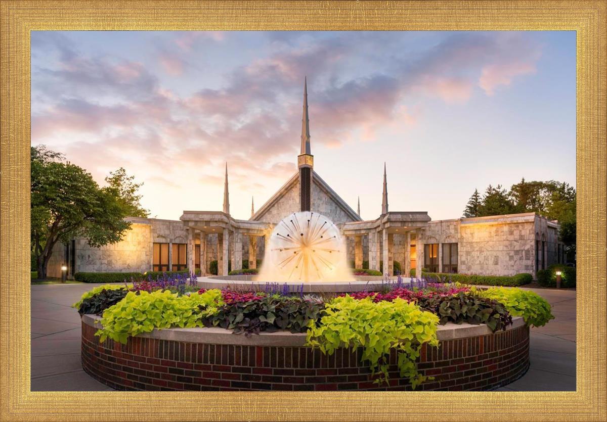 Chicago Temple Eventide