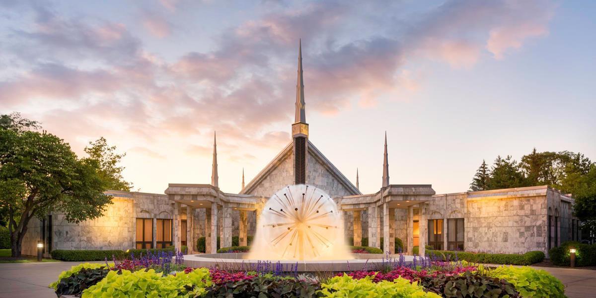 Chicago Temple Eventide