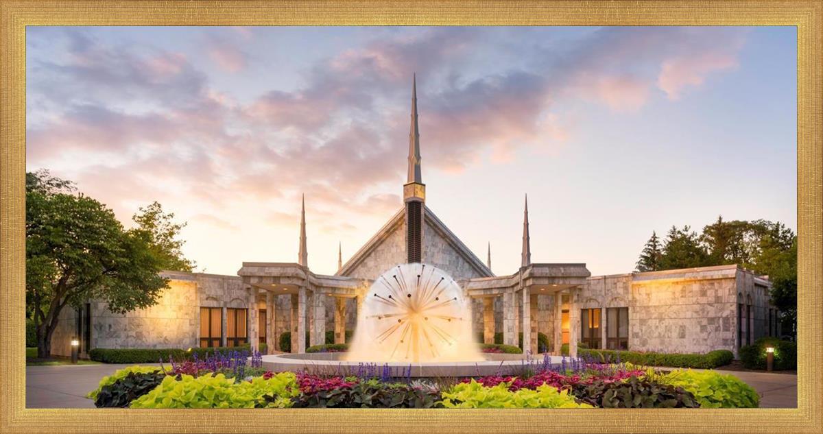 Chicago Temple Eventide