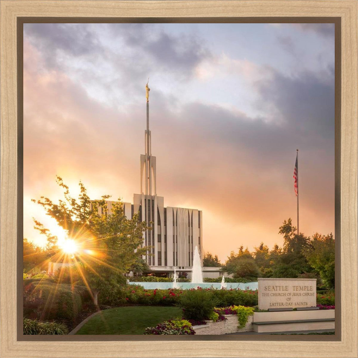 Seattle Temple Morning Breaks