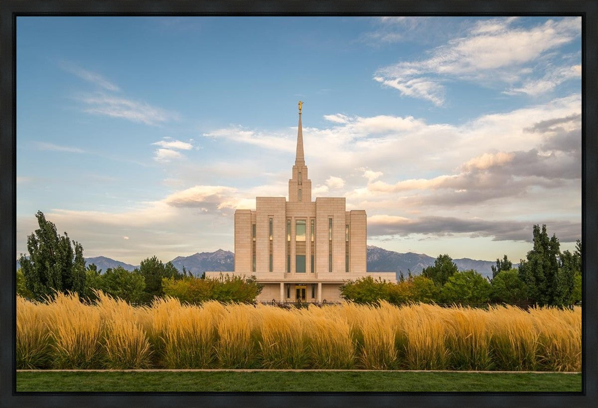 Oquirrh Mountain Beyond the Veil Gallery Wrap