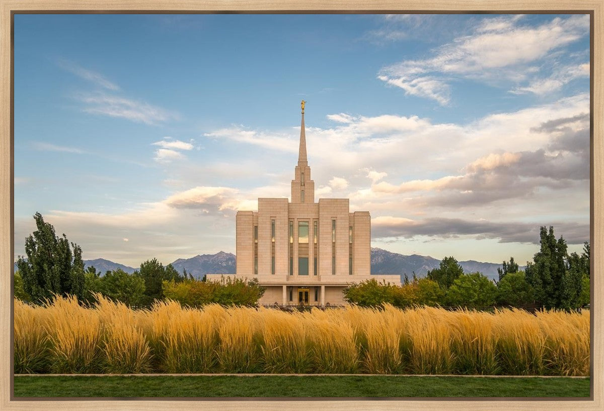 Oquirrh Mountain Beyond the Veil Gallery Wrap