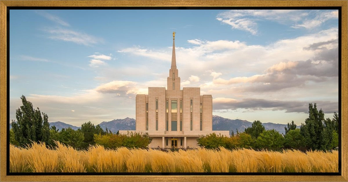 Oquirrh Mountain Beyond the Veil Gallery Wrap