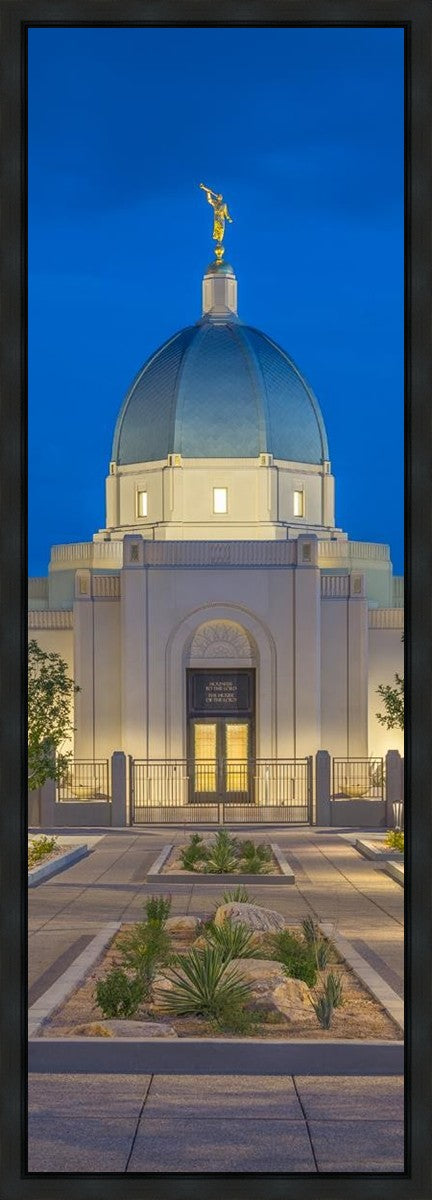 Tucson Blue Hour Vertical Gallery Wrap
