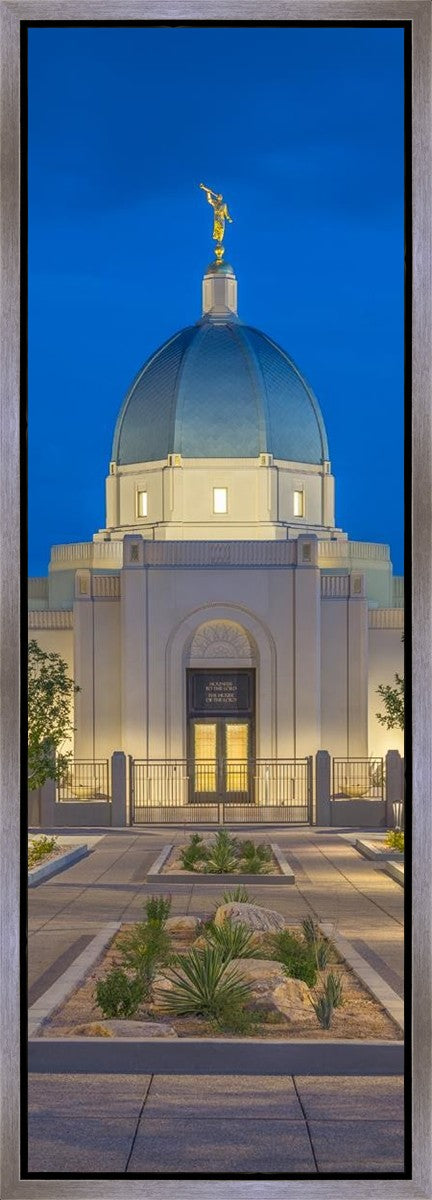 Tucson Blue Hour Vertical Gallery Wrap