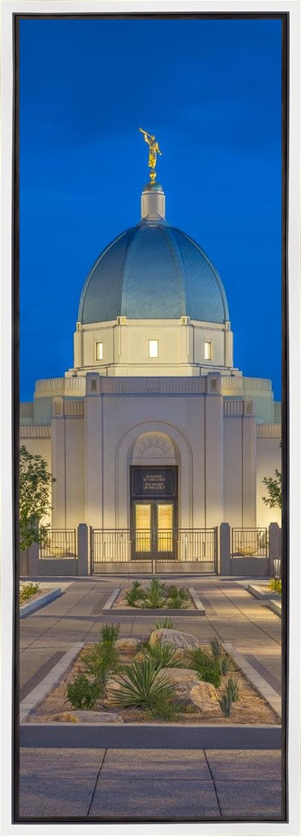 Tucson Blue Hour Vertical Gallery Wrap