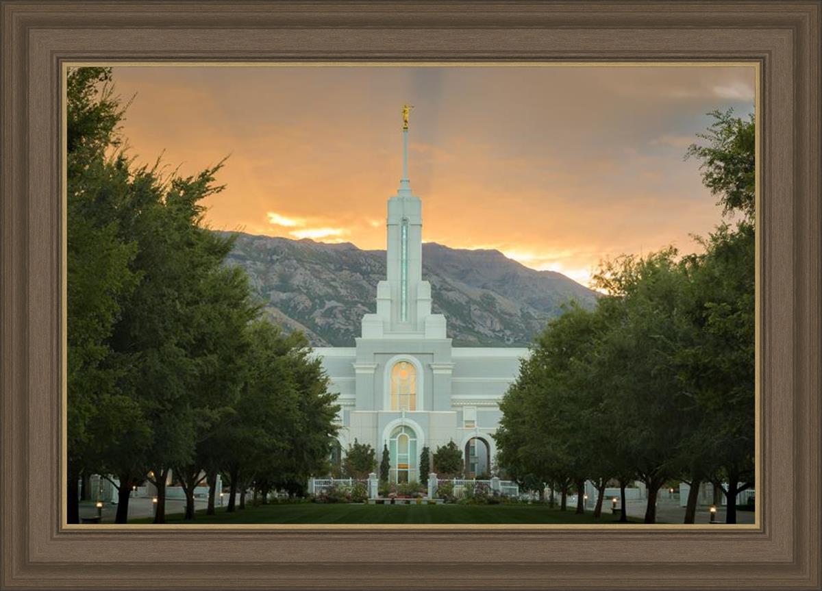 Mount Timpanogos Morning Glory