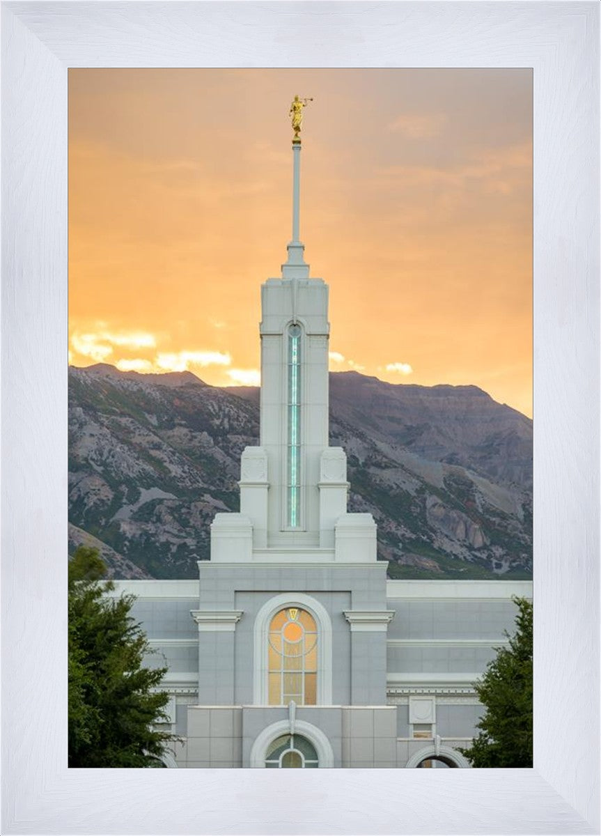 Mount Timpanogos Morning Glory Vertical