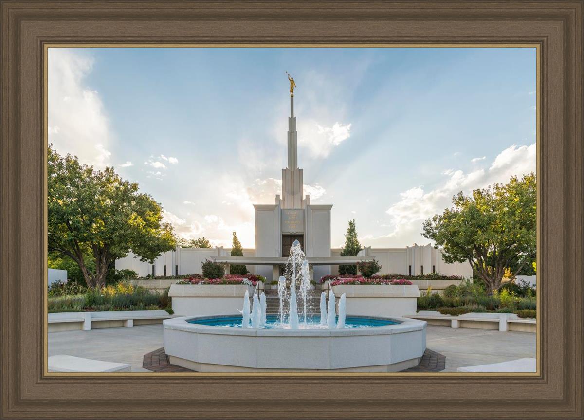 Denver Temple Eternal Fountain