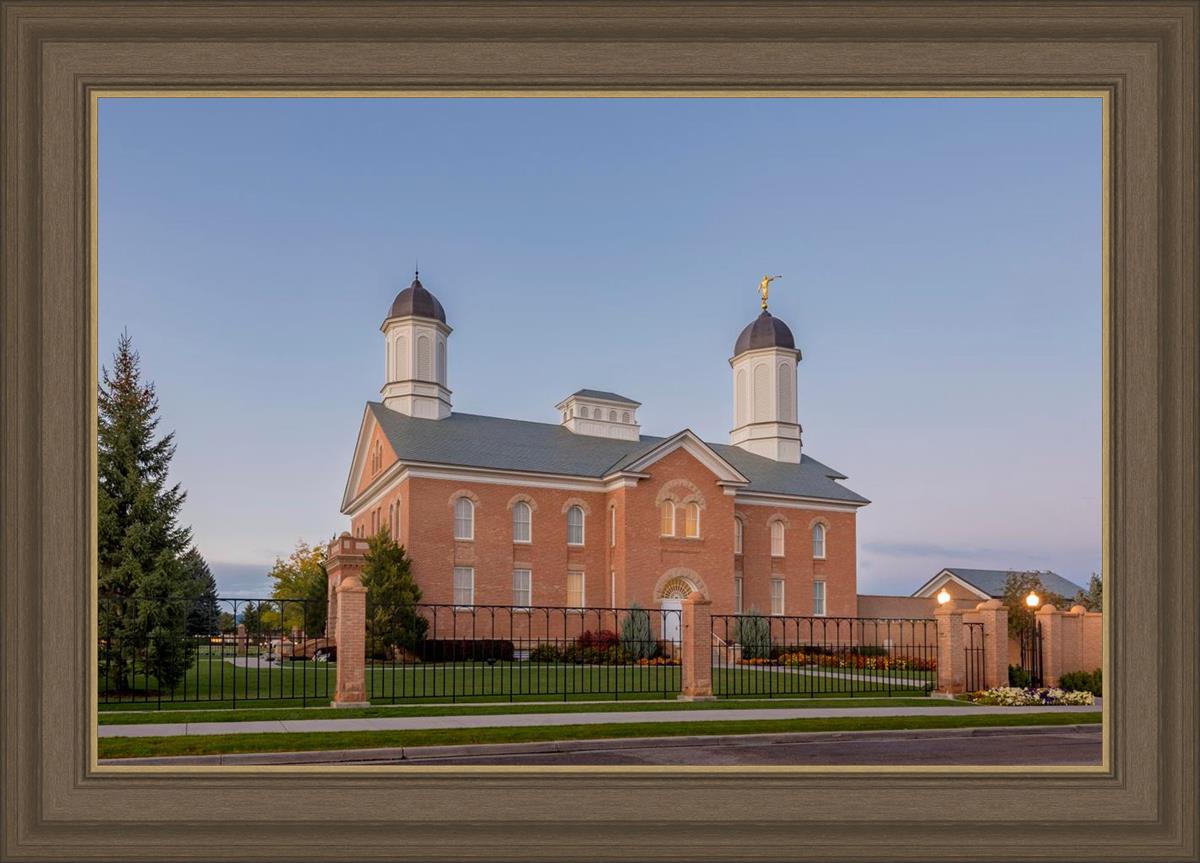Vernal Temple Late Sunset