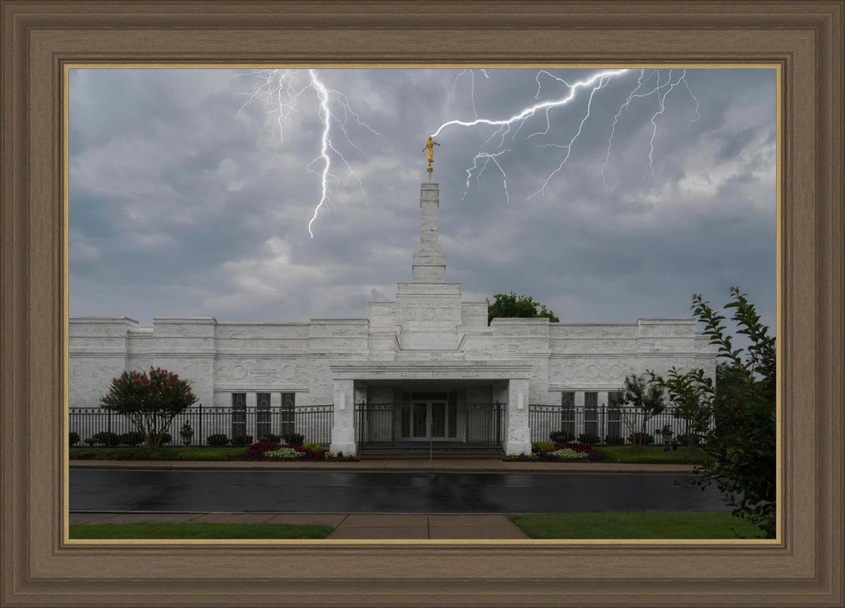 Nashville Temple Through The Storm