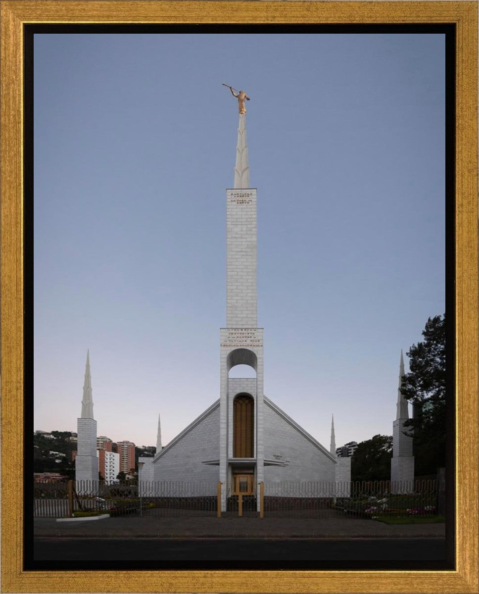 Guatemala City Temple Peace Upon A City Gallery Wrap