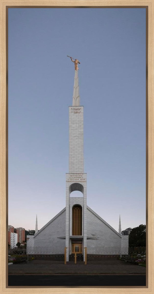 Guatemala City Temple Peace Upon A City Gallery Wrap