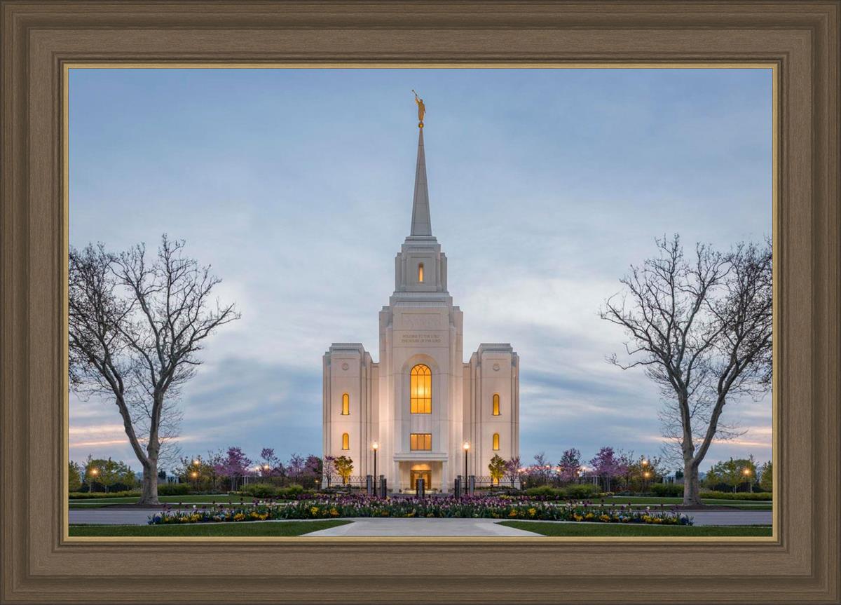 Brigham City Temple Early Spring