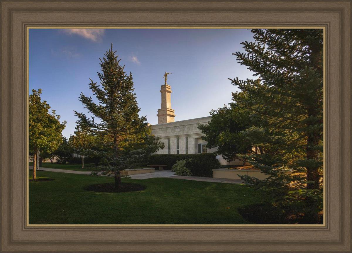 Monticello Temple Daytime Skies