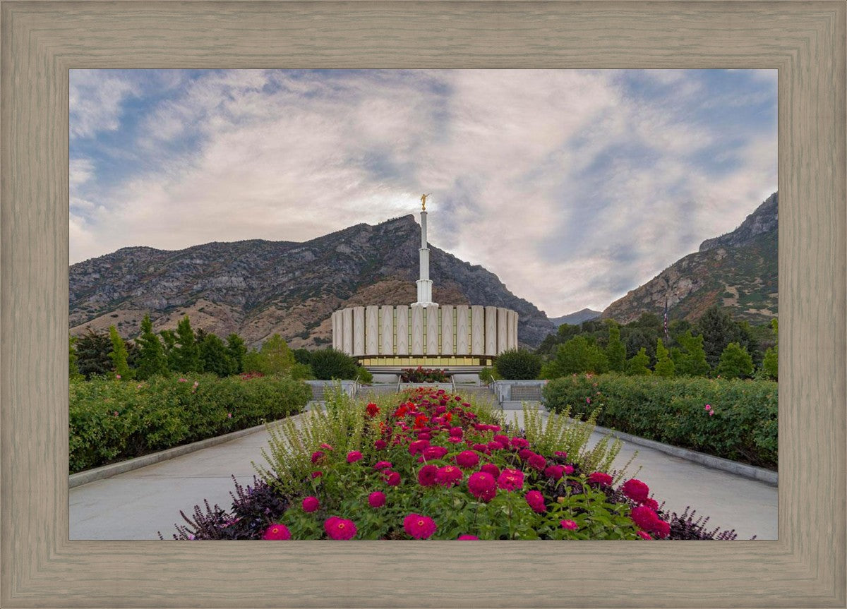 Provo Temple First Light