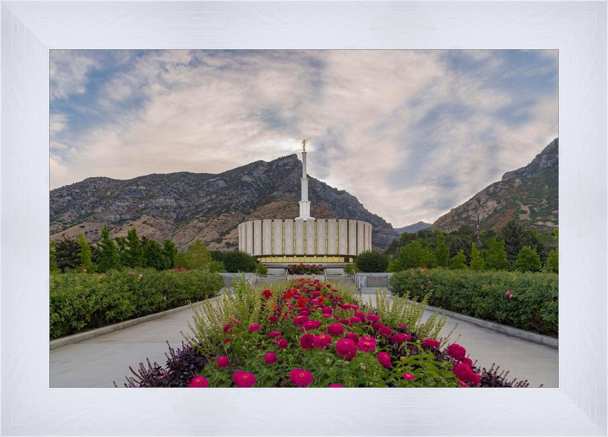 Provo Temple First Light