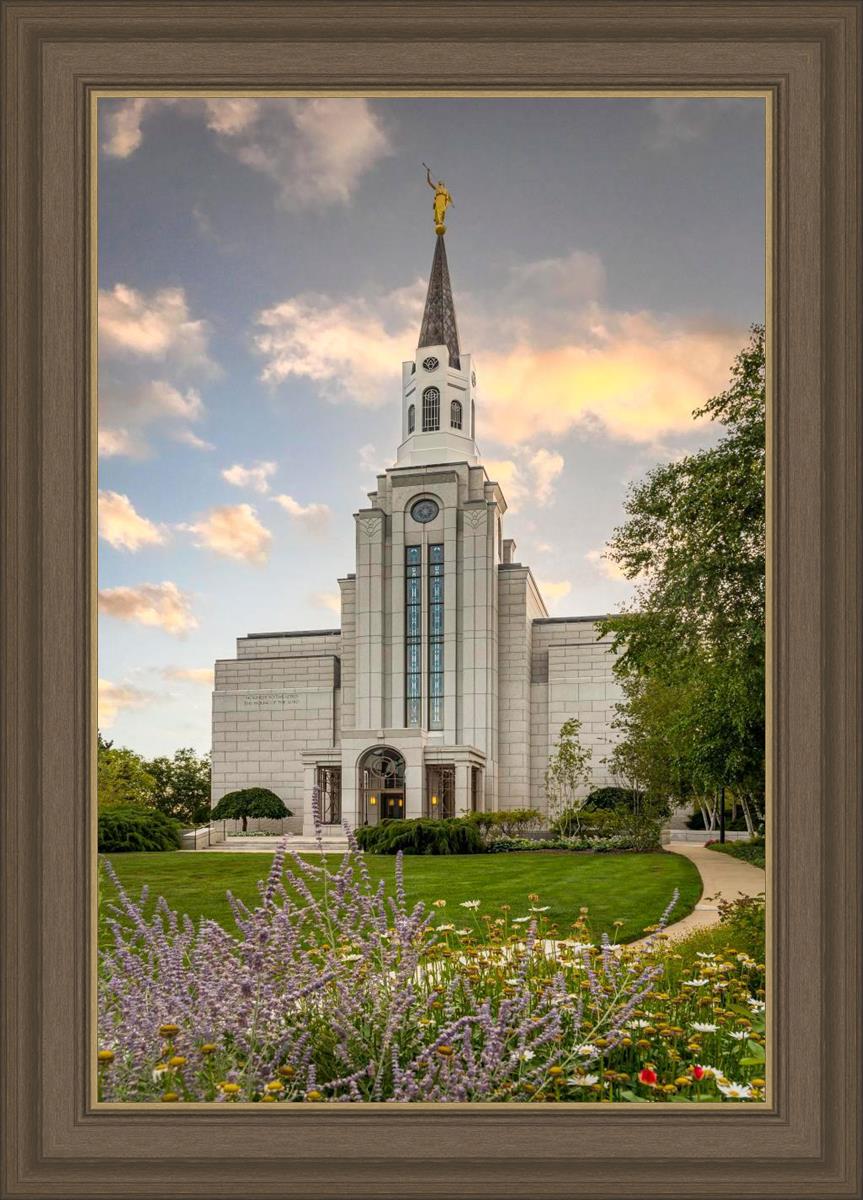 Boston Temple Summer Evening